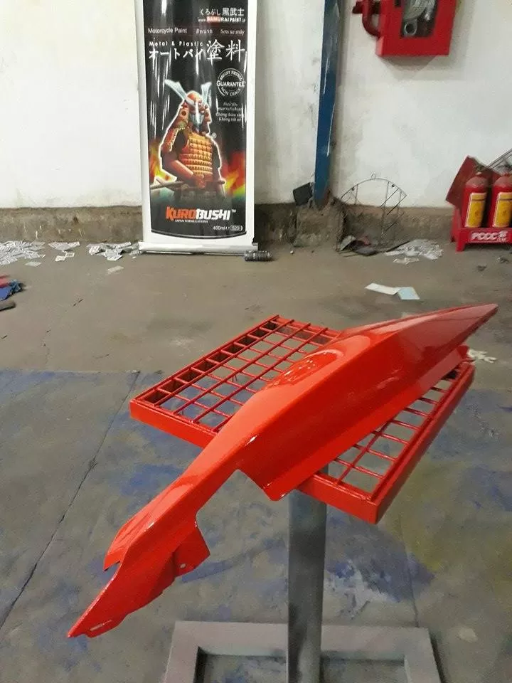 Sơn Màu Cam 115 Samurai – Lựa Chọn Hoàn Hảo Cho Dàn Áo Xe