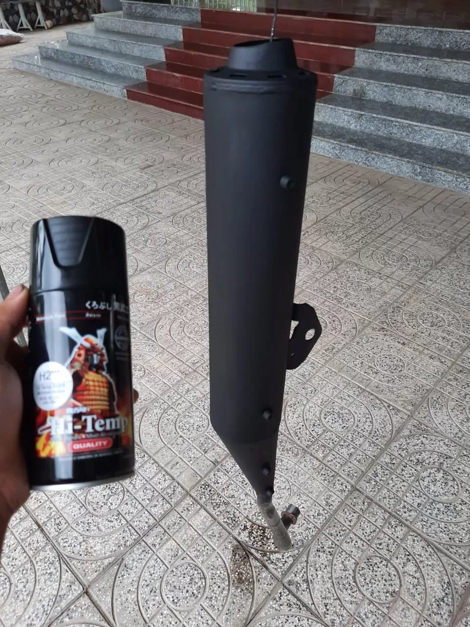 Sơn Pô H2 và H1 Samurai cực bền chịu được lên tới 600 độ C công thức nhật bản
