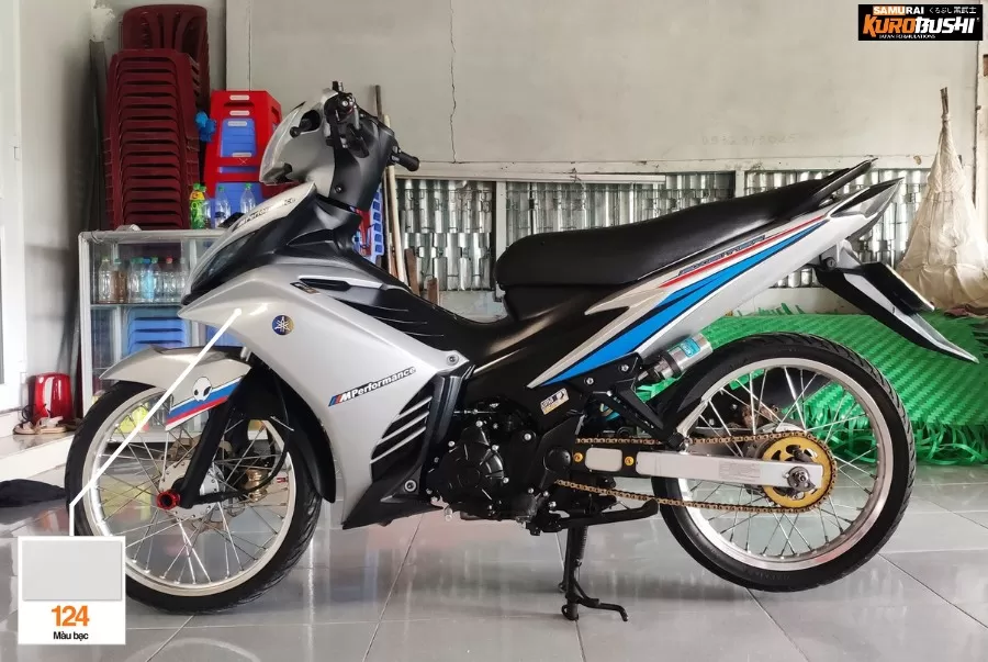 Màu Bạc 124 Samurai – Lựa Chọn Đẳng Cấp Cho Xe Và Đồ Trang Trí