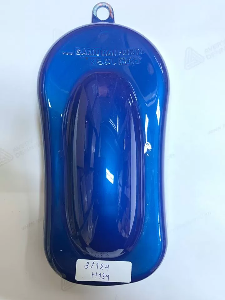 Sơn xịt Samurai H139 – Xanh Dương Candy Tươi Mới, Nổi Bật Mạnh Mẽ