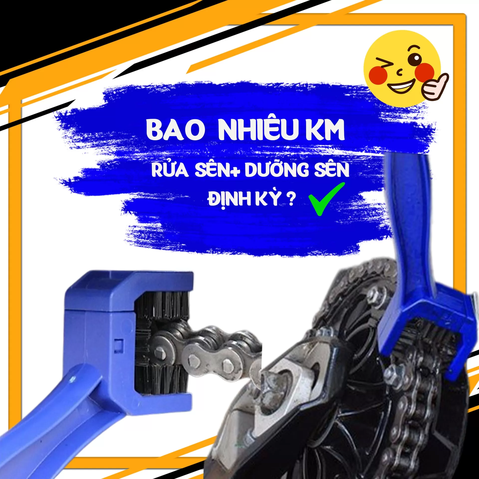 Rửa Sên, Dưỡng Sên Bao Nhiêu Km Một Lần? – Giải Đáp Từ A–Z