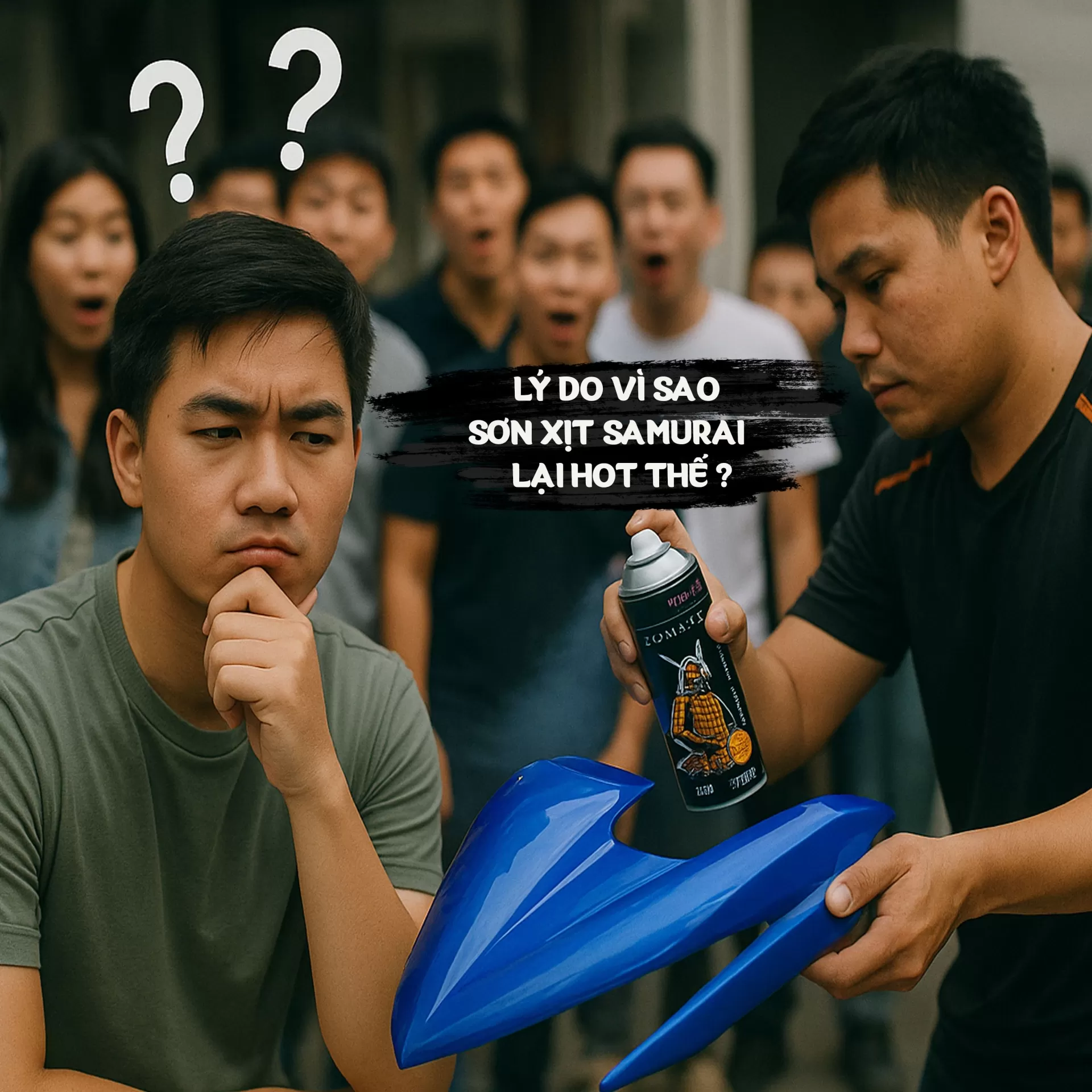 Tại Sao Sơn Xịt Samurai Lại HOT Thế?