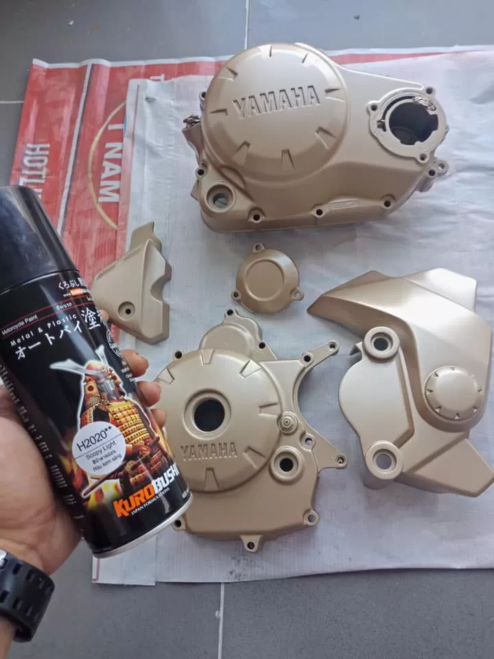 Sơn xịt Samurai H2020 màu kem sáng – tinh tế, hiện đại, bám dính tốt, nhanh khô