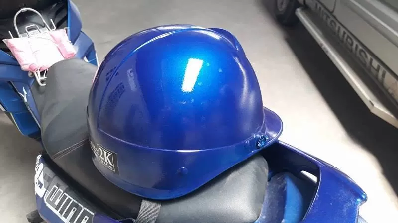 Sơn xịt Samurai H195M màu xanh dương đậm – bền màu, bám dính tốt, khô nhanh