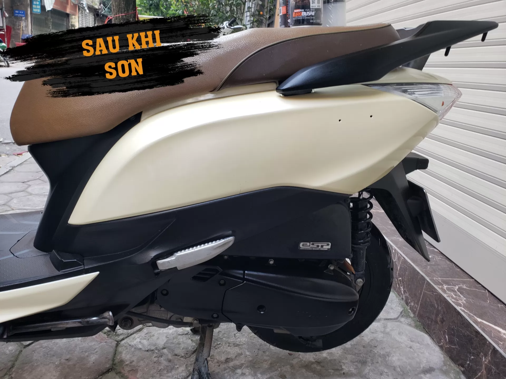 Sơn xịt Samurai H199 màu kem – nhẹ nhàng, tinh tế, bền màu, dễ sử dụng