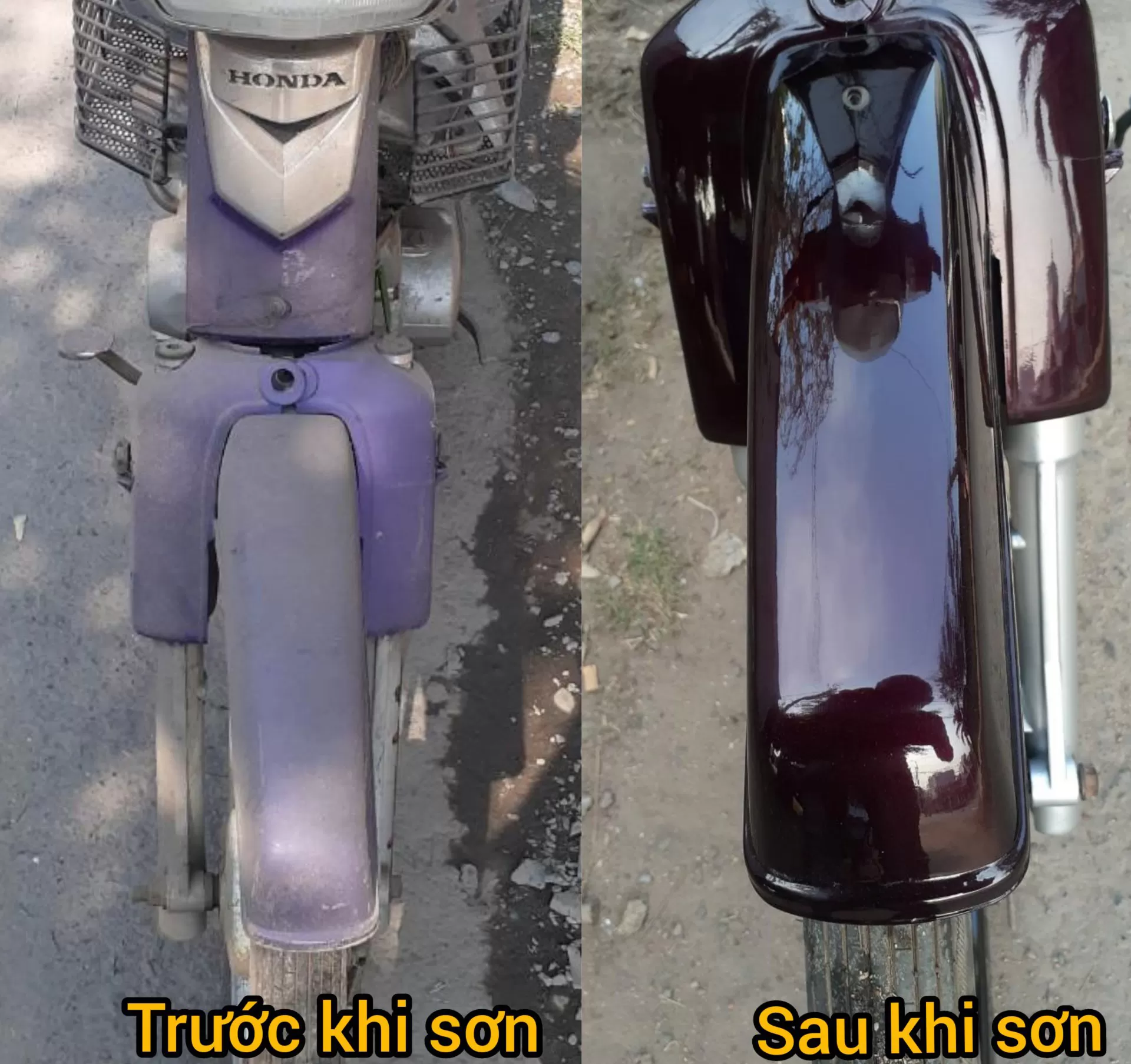 Sơn xịt Samurai UC+TCH611 – màu tím nho Dream, sắc tím mộng mơ, bóng đẹp, đều màu, khô nhanh, bám chắc