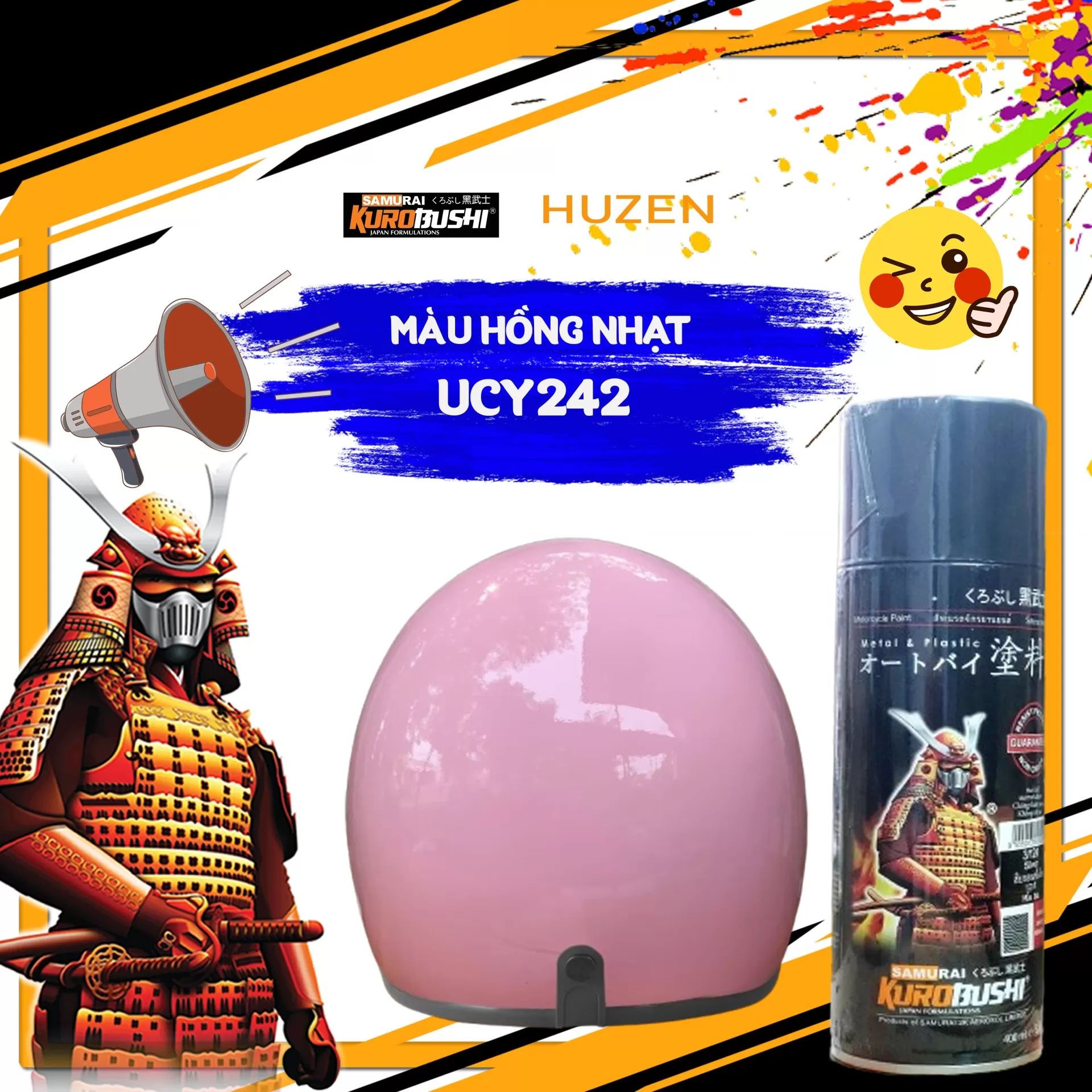 Samurai UCY242 – Màu Hồng Phá Cách Khiến Mọi Ánh Nhìn Đổ Dồn!