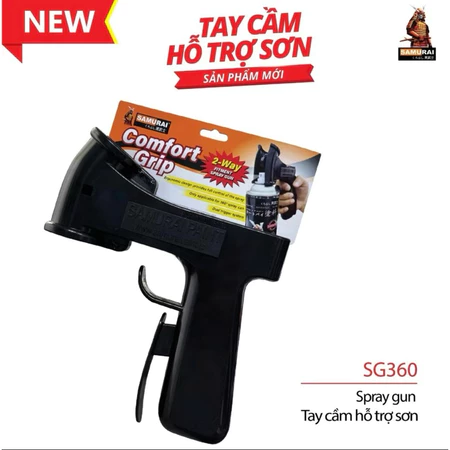 Súng Sơn Samurai Tiện Lợi – Tăng Hiệu Suất Sơn, Tiết Kiệm Thời Gian