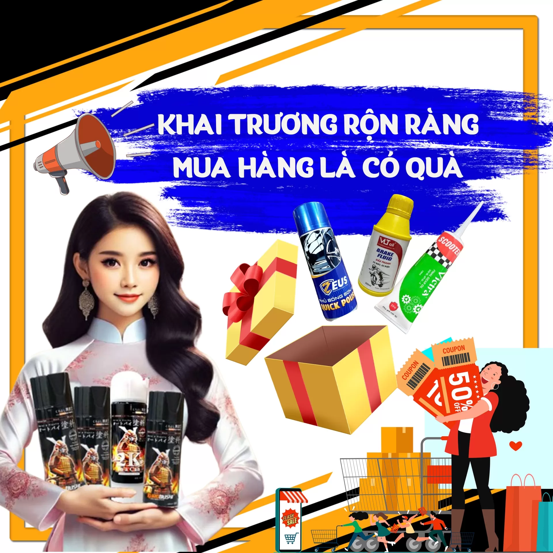 Khai Trương Website – Mua Ngay Nhận Quà Ngay!