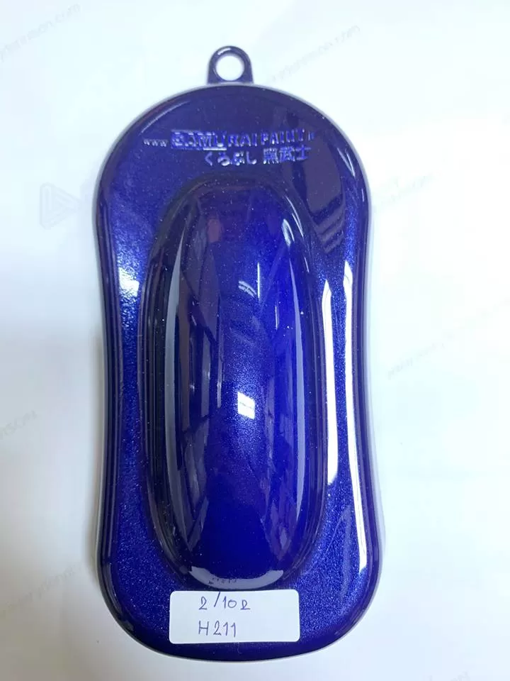 Sơn xịt Samurai H211 màu xanh tím – độc đáo, cá tính, bền màu, nhanh khô