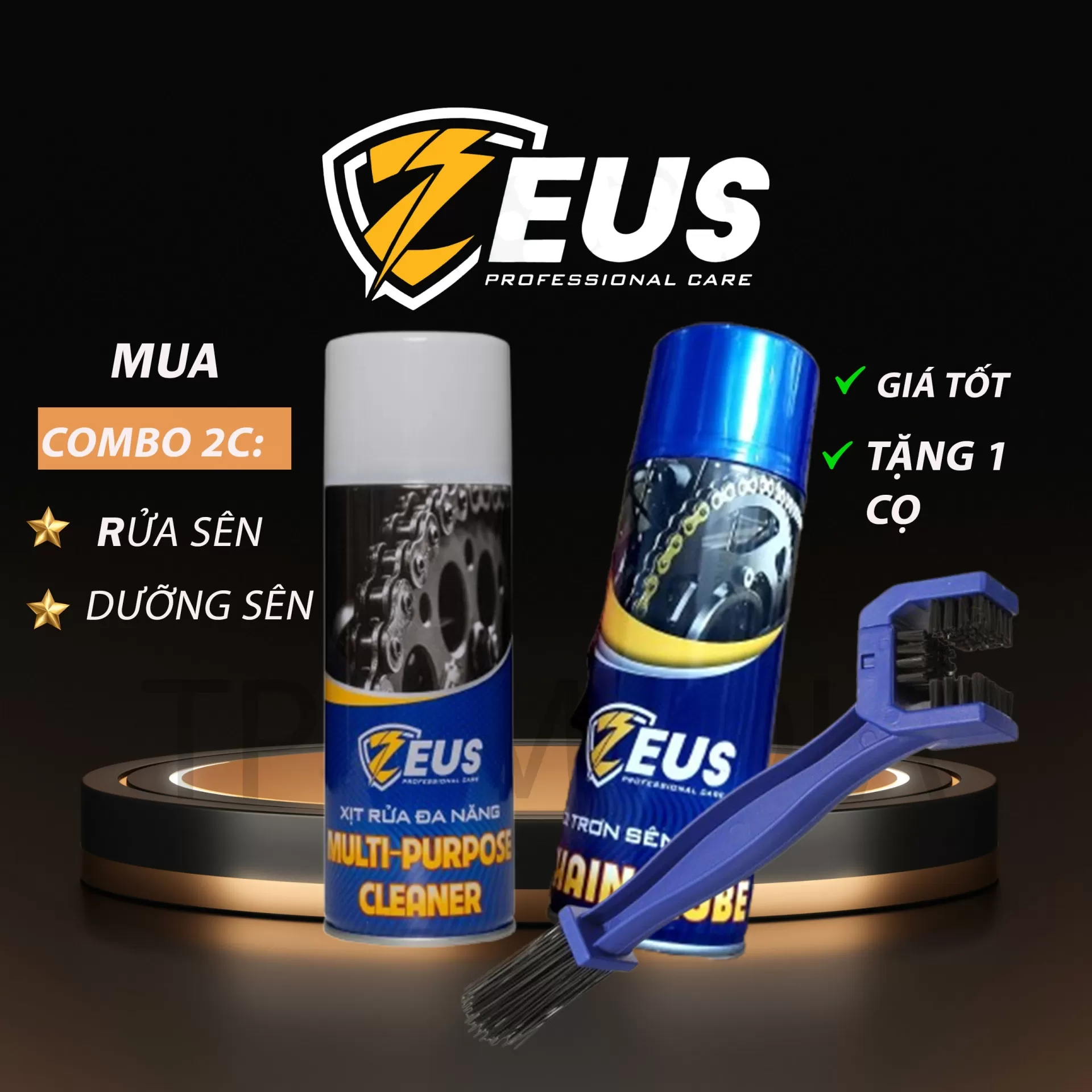 Combo Rửa & Dưỡng Sên Zeus – Mua 1 Được 3, Tiết Kiệm Hơn, Hiệu Quả Hơn!