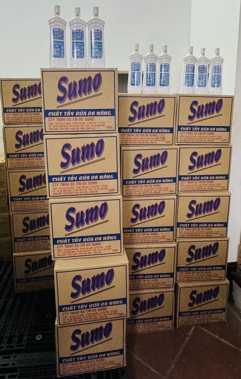 Sumo tẩy đa năng – tẩy sạch dầu mỡ, bụi bẩn cứng đầu, dùng cho bếp, sàn, ô tô, tiện lợi và hiệu quả